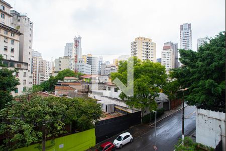 Vista da Sala/Quarto de kitnet/studio para alugar com 1 quarto, 24m² em Consolação, São Paulo