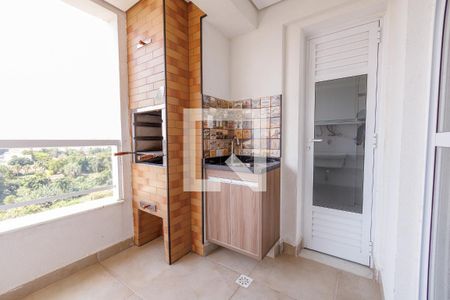Varanda gourmet de apartamento para alugar com 2 quartos, 96m² em Barranco, Taubaté