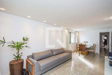 Sala de apartamento para alugar com 4 quartos, 115m² em Buritis, Belo Horizonte