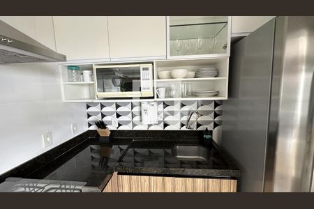 Cozinha de apartamento para alugar com 2 quartos, 65m² em Jardim Goiás, Goiânia