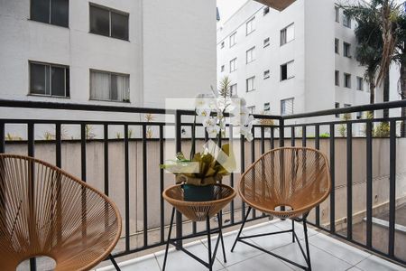 Varanda de apartamento à venda com 2 quartos, 54m² em Fazenda Morumbi, São Paulo