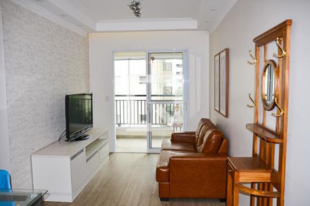 Sala de apartamento à venda com 2 quartos, 67m² em Olímpico, São Caetano do Sul