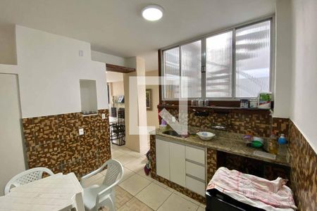 Cozinha de casa de condomínio à venda com 4 quartos, 216m² em Botafogo, Rio de Janeiro