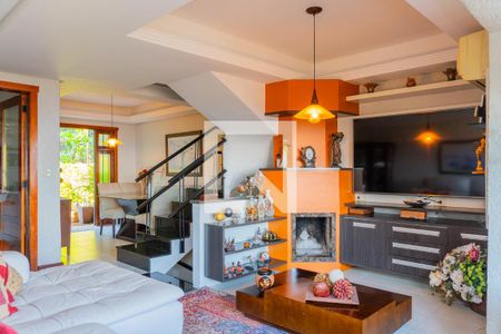 Sala de casa de condomínio para alugar com 3 quartos, 260m² em Sétimo Céu, Porto Alegre