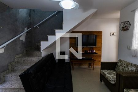 Sala de casa para alugar com 3 quartos, 100m² em Loteamento Joao Batista Juliao, Guarujá
