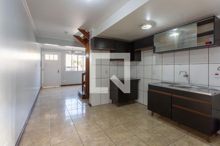 Cozinha de casa de condomínio à venda com 2 quartos, 77m² em Sarandi, Porto Alegre