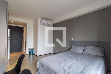 Sala/Quarto de kitnet/studio para alugar com 1 quarto, 25m² em Indianópolis, São Paulo