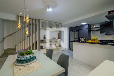 Sala de Jantar de casa de condomínio à venda com 2 quartos, 60m² em Recreio dos Bandeirantes, Rio de Janeiro