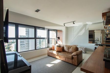 Sala de apartamento para alugar com 1 quarto, 67m² em Parque Campolim, Sorocaba
