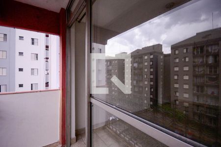 Varanda da Sala de apartamento à venda com 2 quartos, 65m² em Jardim Celeste, São Paulo