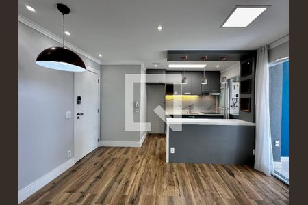 Sala de apartamento à venda com 2 quartos, 53m² em Chácara Santo Antônio (zona Sul), São Paulo