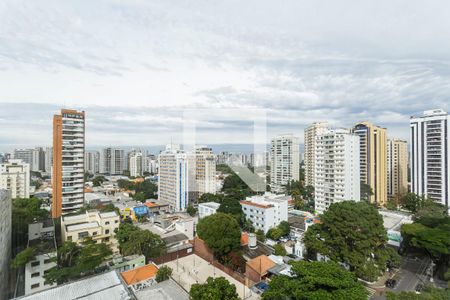 Vista de apartamento à venda com 3 quartos, 144m² em Moema, São Paulo