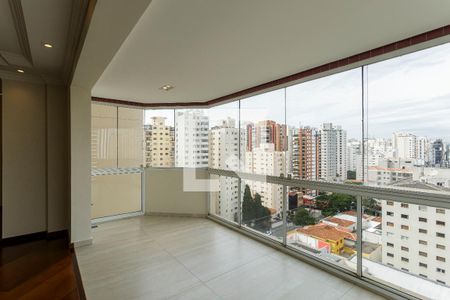 Varanda de apartamento à venda com 3 quartos, 144m² em Moema, São Paulo