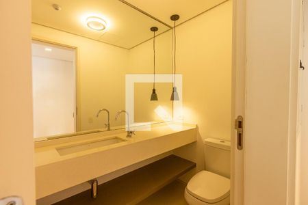 Banheiro Social de apartamento à venda com 1 quarto, 90m² em Vila Olímpia, São Paulo