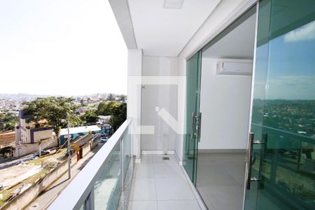 Varanda da Sala de apartamento para alugar com 2 quartos, 80m² em Buritis, Belo Horizonte